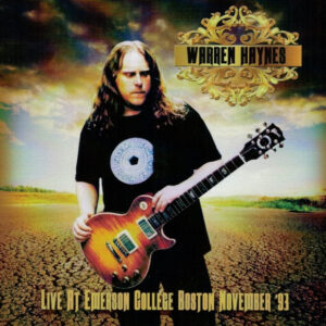 Warren Haynes - Live At Emerson College Boston November '93 (2 Cd)