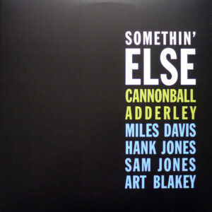 Adderley Cannonball - Somethin' Else (Vinyl Blue)